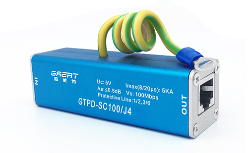 GTPD-SC系列網(wǎng)絡(luò)信號防雷器